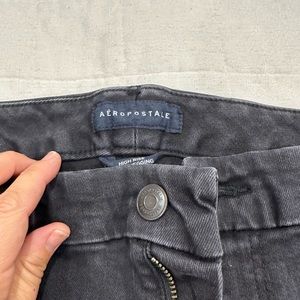 Aeropostal black skinny leg jeans